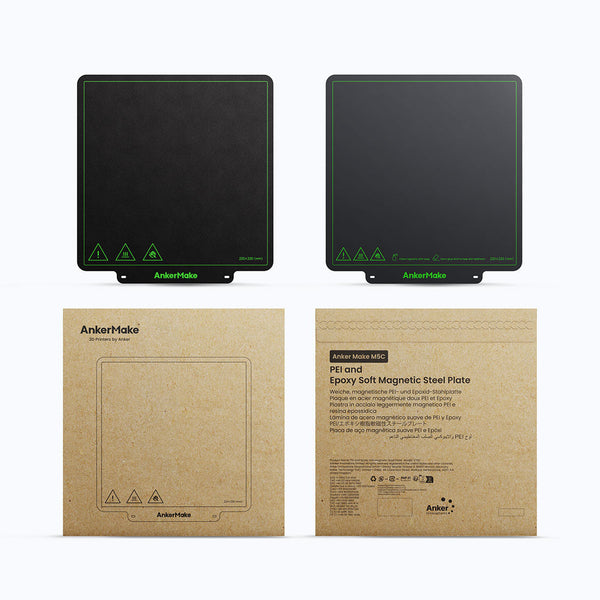 AnkerMake M5C plaque d'impression PEI et époxy