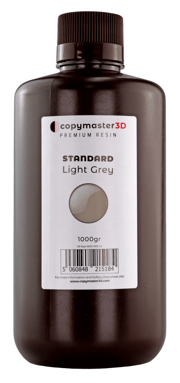 Copymaster3D Standard UV-Résine 1 kg Gris clair