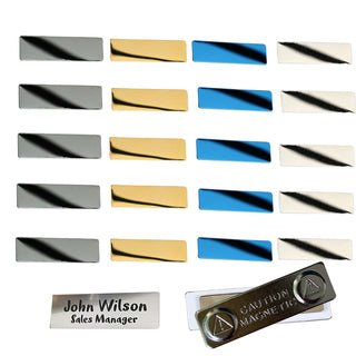 Creality Falcon Series Edelstahl Namensschilder - 20 Stück