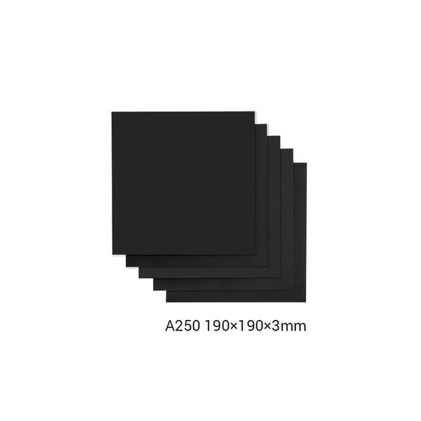 Plaques acryliques mates Snapmaker 190×190×3 mm – lot de 5 pour laser et CNC