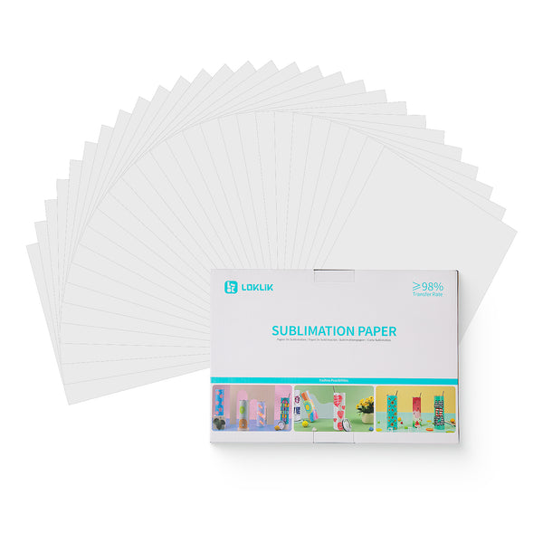 Papier de sublimation LOKLiK - 140 feuilles