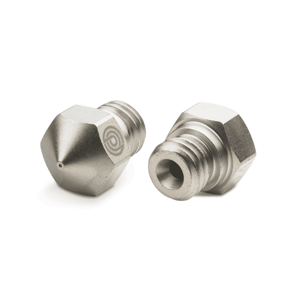 Buse en laiton MK10 0,4 mm nickelée pour hotends tout métal - 1 pièce