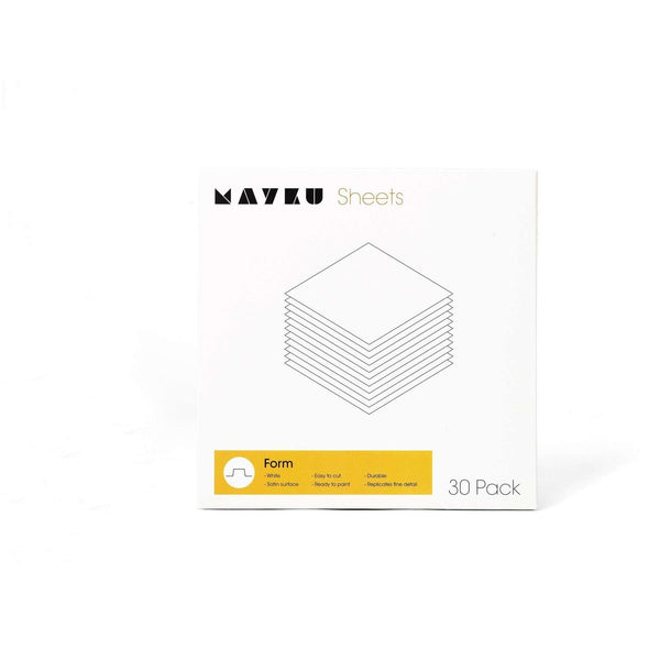 Feuilles de moule Mayku FormBox – Pack de 30 (0,5 mm blanc)