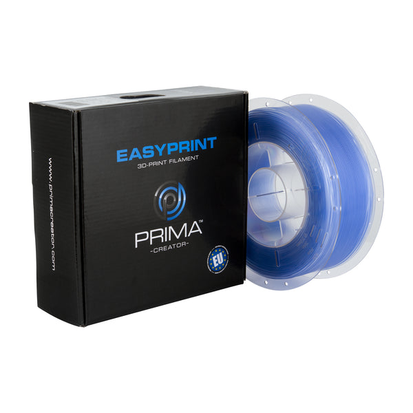 PrimaCreator Filament PLA 1,75 mm 1 kg Transparent Bleu