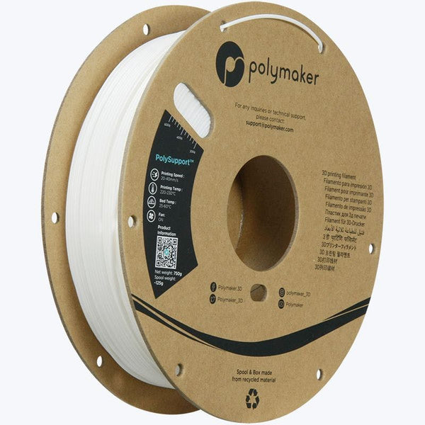Polymaker PolySupport – Filament de support détachable 1,75 mm, 750 g