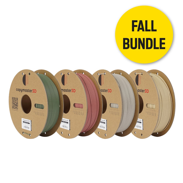 Copymaster3D PLA Mat Automne Pack – 4×1 kg Filament en Couleurs d'Automne