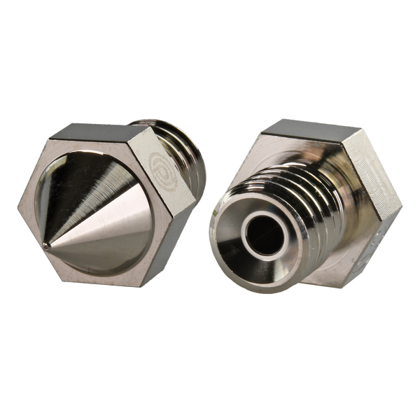 Buse en cuivre nickelée 0,2 mm pour imprimante 3D