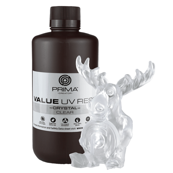 Résine UV Crystal PrimaCreator Value - 1000 ml - Claire