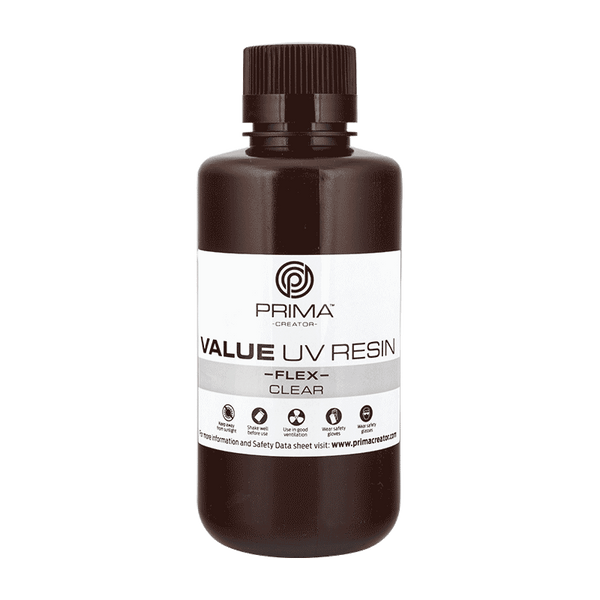 PrimaCreator Value Flex UV Résine - 500 g - Clair