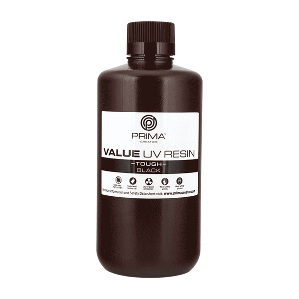 PrimaCreator Résine UV Value Tough (ABS Like) - 1 kg - Noir