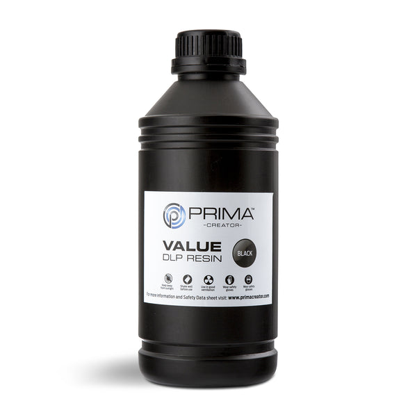 PrimaCreator Résine UV/DLP Value - 1 kg - Noir