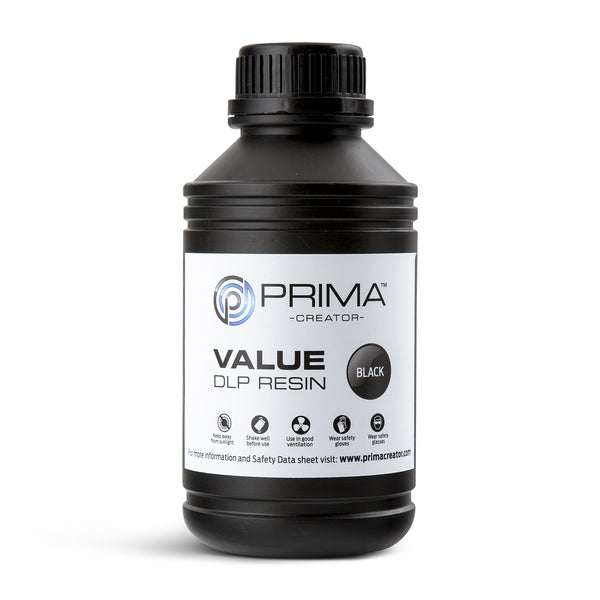 PrimaCreator Résine UV/DLP Value - 500 g - Noir