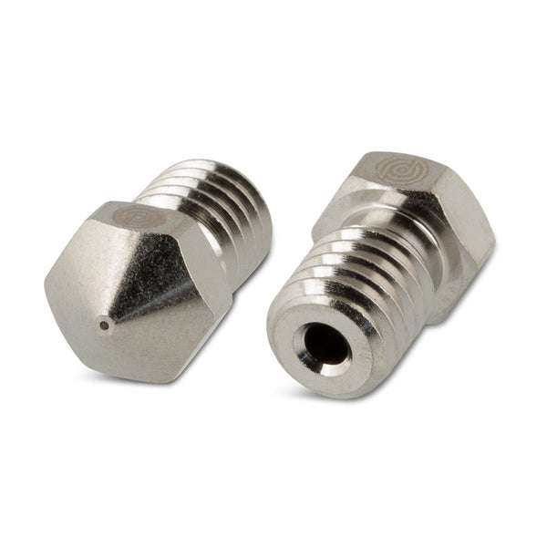 RepRap buse en cuivre nickelée M6 0,8 mm - 1,75 mm - 1 pièce
