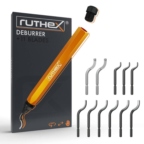 Kit d'ébavurage Ruthex pour pièces d'impression 3D
