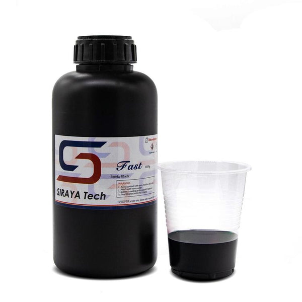 Résine Siraya Tech Fast ABS-Like – 1 kg – Noir Fumé