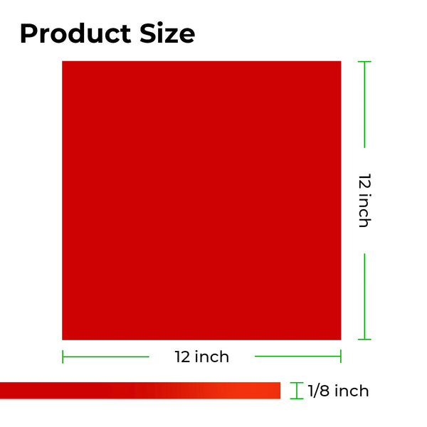 xTool 3 mm plaques acryliques rouges (lot de 3)